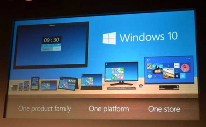 微软Windows 10操作系统发布