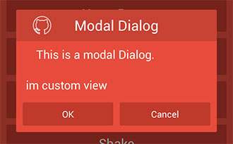 android dialog自定义